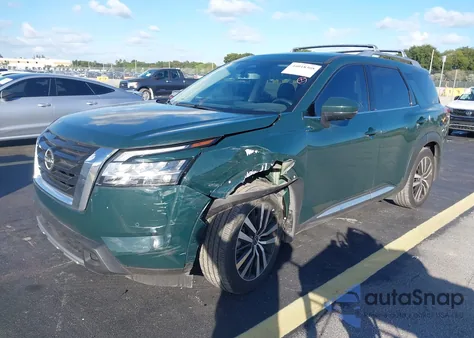 2024 Nissan Pathfinder Platinum Fwd from USA, damaged, VIN 5N1DR3DH8RC245435